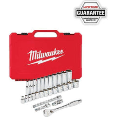 Milwaukee Tool - Combination Hand Tool Sets Tool Type: Mechanic's Tool Set Number of Pieces: 28.000 - Exact Tool & Supply