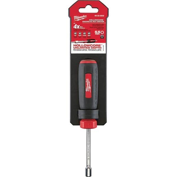 Milwaukee Tool - Nutdrivers Tool Type: Magnetic Tip Nutdriver System of Measurement: Metric - Exact Tool & Supply