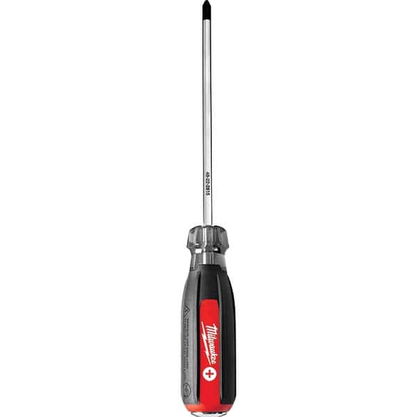 Milwaukee Tool - Phillips Screwdrivers Tool Type: Phillips Screwdriver Handle Style/Material: Rubberized Cushion Grip - Exact Tool & Supply