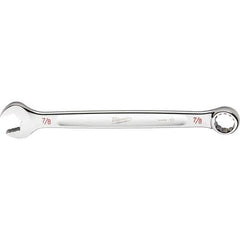 Milwaukee Tool - Combination Wrenches; Type: Combination Wrench ; Tool Type: SAE ; Size (Inch): 7/8 ; Number of Points: 12 ; Finish/Coating: Steel ; Material: Steel - Exact Tool & Supply