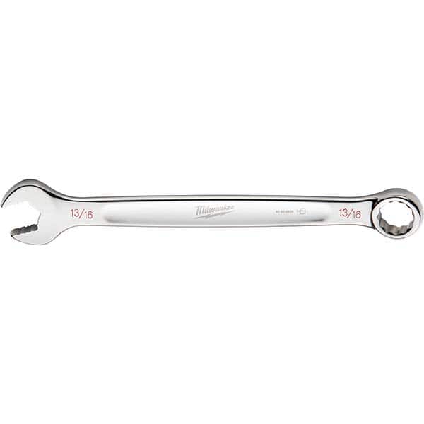 Milwaukee Tool - Combination Wrenches; Type: Combination Wrench ; Tool Type: SAE ; Size (Inch): 13/16 ; Number of Points: 12 ; Finish/Coating: Steel ; Material: Steel - Exact Tool & Supply