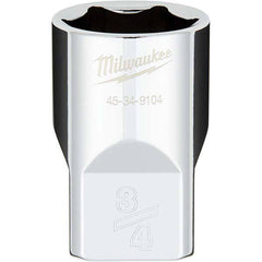 Milwaukee Tool - Hand Sockets Drive Size (Inch): 1/2 Size (Inch): 3/4 - Exact Tool & Supply