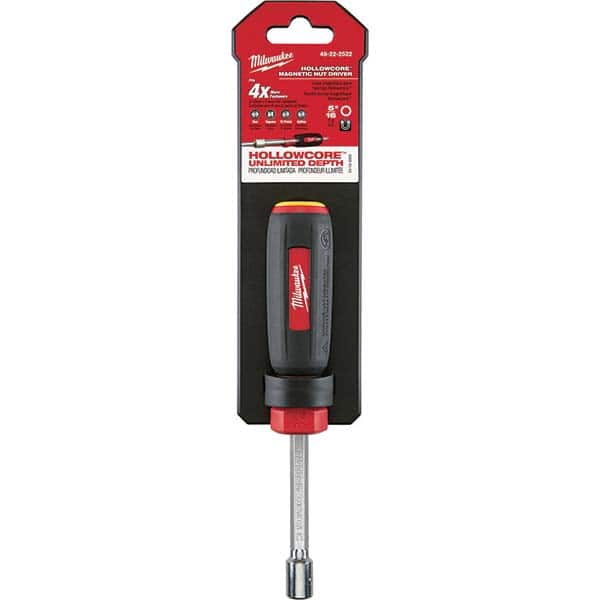 Milwaukee Tool - Nutdrivers Tool Type: Magnetic Tip Nutdriver System of Measurement: Inch - Exact Tool & Supply