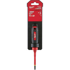 Milwaukee Tool - Precision & Specialty Screwdrivers Type: Screwdriver Overall Length Range: 7" - 9.9" - Exact Tool & Supply