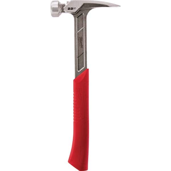 Milwaukee Tool - Nail & Framing Hammers Claw Style: Straight Head Weight Range: 21 oz. - 25 oz. - Exact Tool & Supply