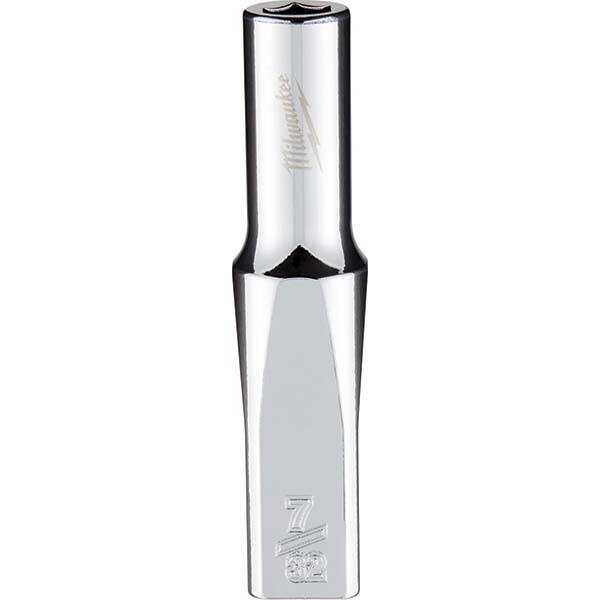 Milwaukee Tool - Hand Sockets Drive Size (Inch): 1/4 Size (Inch): 7/32 - Exact Tool & Supply