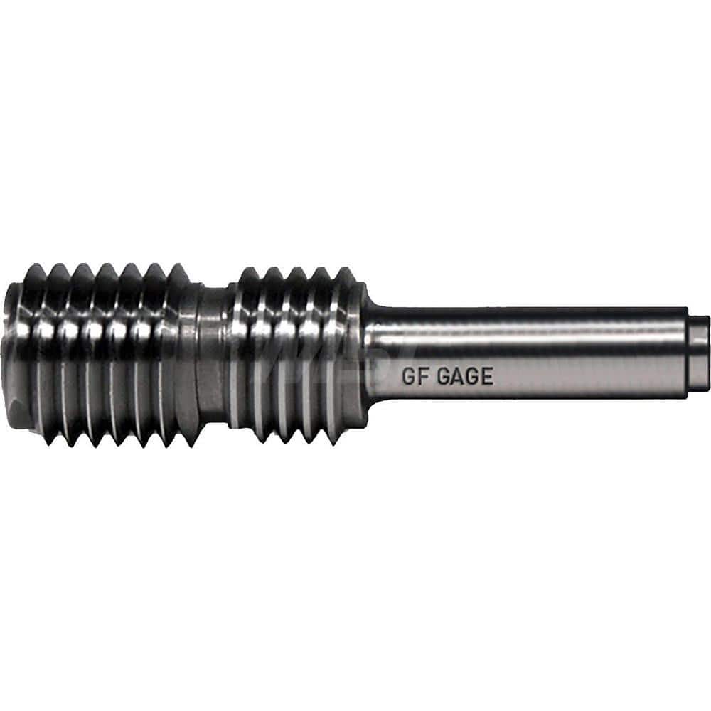 Thread Setting Go/No Go Gages; Type: Hilo Thread Setting Plug Gage; Go/No Go: Go; Thread Size: 5/16-18; Classification: 2A; Calibrated: No; Traceability Certification Included: Certificate of Compliance; Thread Type: UNC; Handle Size: 1; Material: High Sp