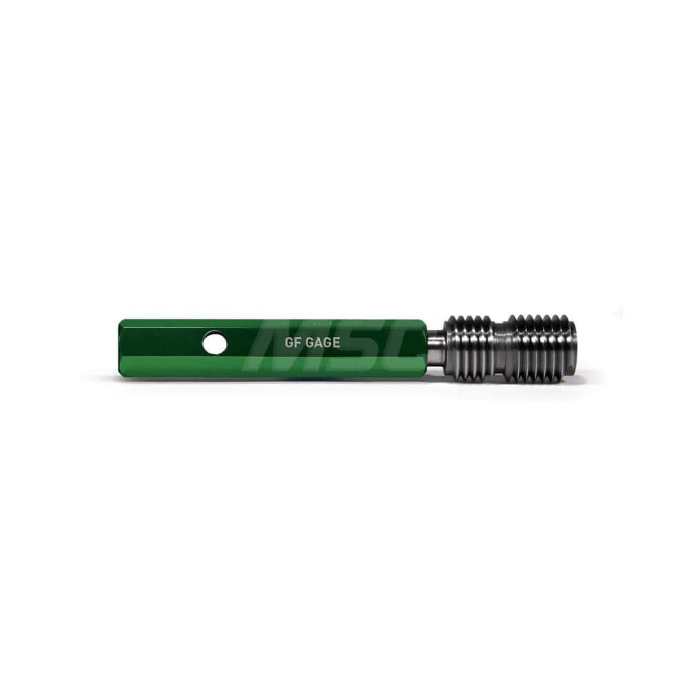 Thread Setting Go/No Go Gages; Type: Hilo Thread Setting Plug Gage; Go/No Go: No Go; Thread Size: 3/8-24; Classification: 2A; Calibrated: No; Traceability Certification Included: Certificate of Compliance; Thread Type: UNF; Handle Size: 2; Material: High
