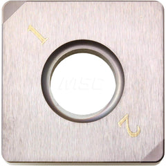 Kyocera SNGA 432S00730MET KBN35M Grade Honeycomb CBN, 0 Degree, Square, Negative Rake Angle, Neutral Turning Insert for Heavy Interruption and Roughing in (H) Hardened Materials