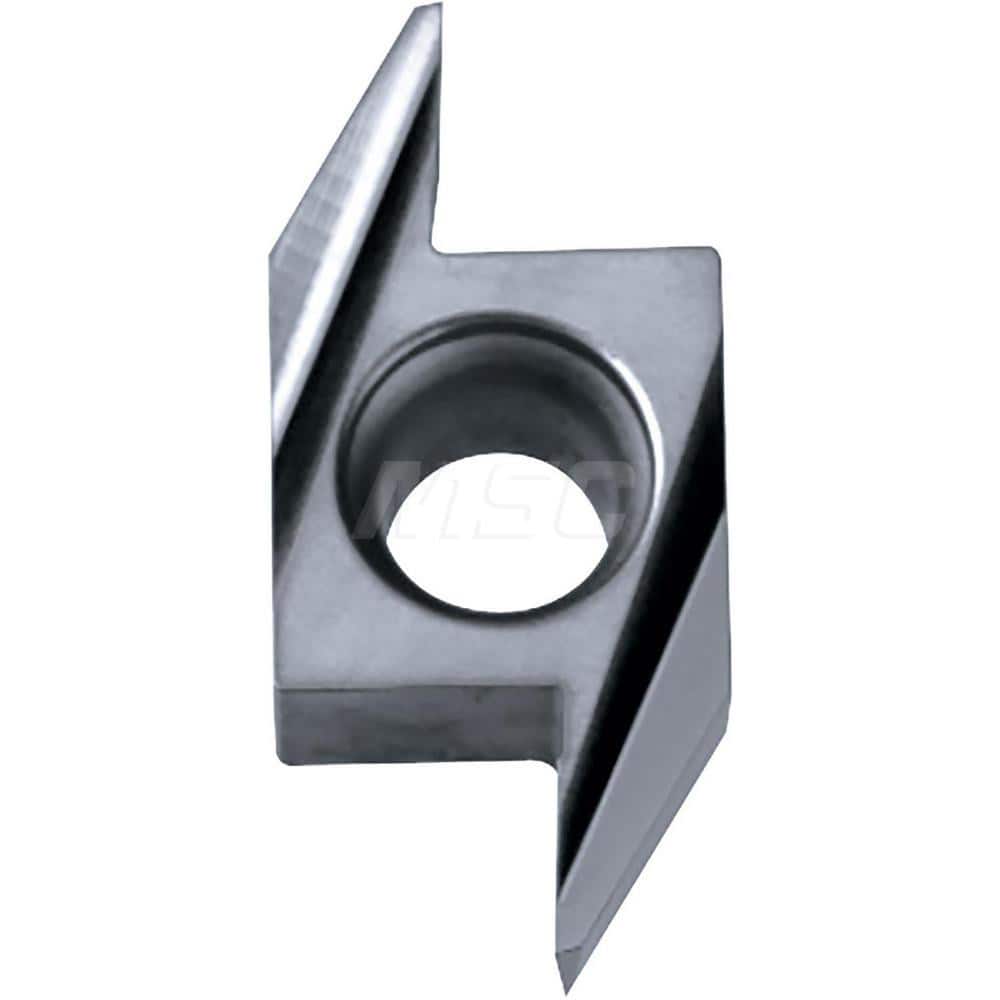 Kyocera ABS15-4005 PR1725 Grade PVD Carbide, 15 Degree, Irregular, Positive Rake Angle, Right-Hand Turning Insert for Light Interruption and Finishing in (P) Carbon/Alloy Steel
