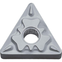 Kyocera TNMG 331HQ TN610 Grade Uncoated Cermet, 0 Degree, Triangle, Negative Rake Angle, Neutral Turning Insert for Continuous and Finishing-Medium in (P) Carbon/Alloy Steel