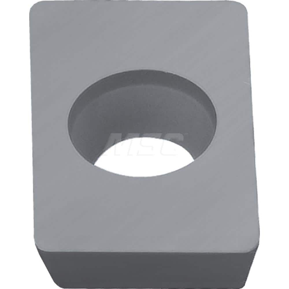 Kyocera NDCW 322FRX KW10 Grade Uncoated Carbide, Parallelogram, Positive Rake Angle, Right-Hand Milling Insert for Roughing in (N) Non-Ferrous Metals and (K) Gray Cast Iron, (S) Titanium Alloy