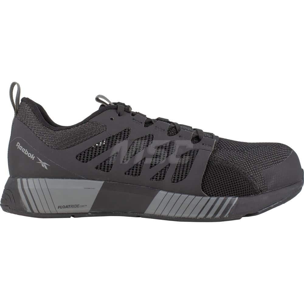 Work Boot: Size 6, 2-3/4″ High, Ultraknit, Composite Toe Black & Gray, Wide Width