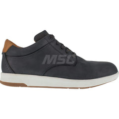 Work Boot: Size 13, 4″ High, Leather, Steel Toe Black, Extra Wide Width