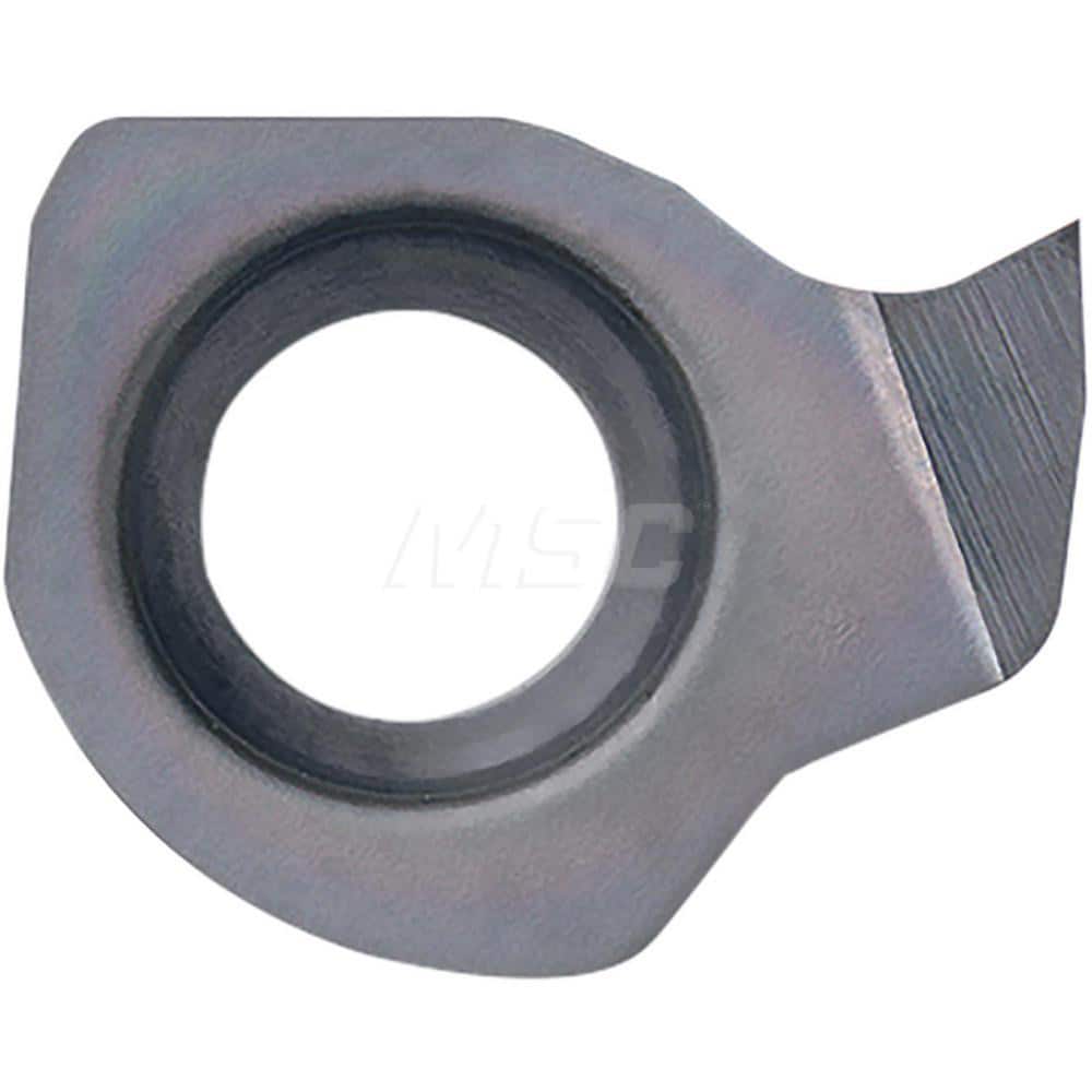 Grooving Insert: GC10 PR1535, Solid Carbide Megacoat Nano Finish, Right Hand, 1.2 mm Cutting Width, 2.2 mm Max Depth, Series SIGC