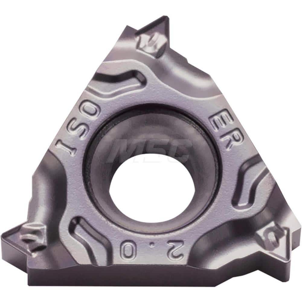Laydown Threading Inserts; Insert Style: 16ER; Insert Size Code: 16; Insert Material: Solid Carbide; Manufacturer Grade: PR1535; Thread Type: External; Pitch (mm): 2.00; Thread Standard: Metric; Insert Hand: Right Hand; Included Angle: 60; Chipbreaker: TQ