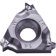Laydown Threading Inserts; Insert Style: 16IR; Insert Size Code: 16; Insert Material: Solid Carbide; Manufacturer Grade: PR1535; Threads Per Inch: 11.00; Thread Type: Internal; Thread Standard: Tapered Pipe; Insert Hand: Right Hand; Included Angle: 55; Ch