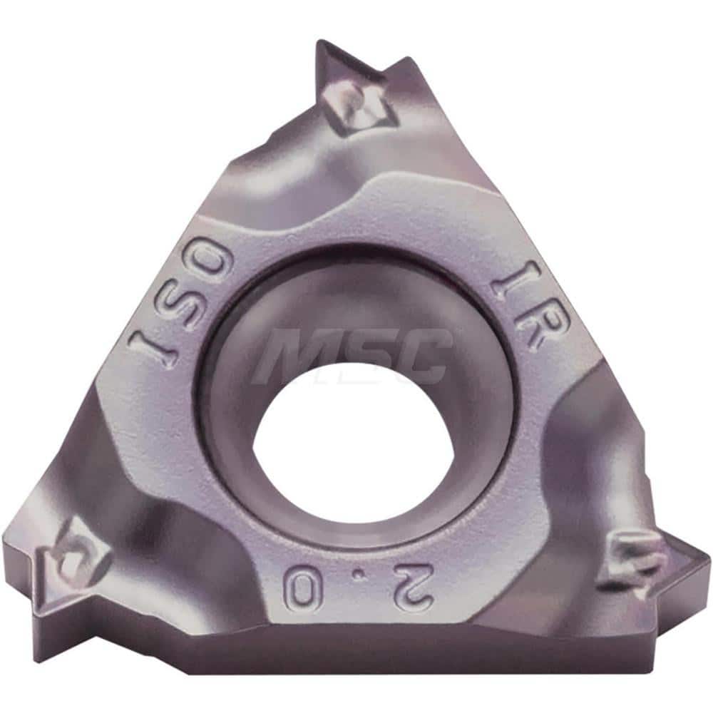Laydown Threading Inserts; Insert Style: 16ER; Insert Size Code: 16; Insert Material: Solid Carbide; Manufacturer Grade: PR1535; Thread Type: External; Pitch (mm): 1.00; Thread Standard: Metric; Insert Hand: Right Hand; Included Angle: 60; Chipbreaker: TQ
