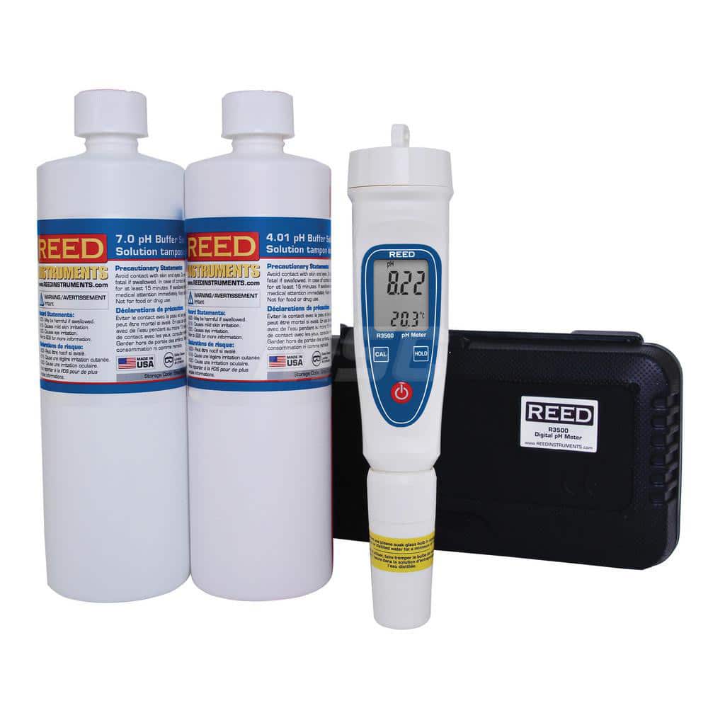 Conductivity, pH & TDS Meters & Testers; Minimum pH Range: 0.00; Maximum pH Range: 14.00; Minimum Ph Range: 0.00; Maximum Ph Range: 14.00; Resolution: 0.01 pH; Accuracy (pH): 0.02; Minimum Temperature (C): 0.00; Minimum Temperature (F): 32.000; Maximum Te