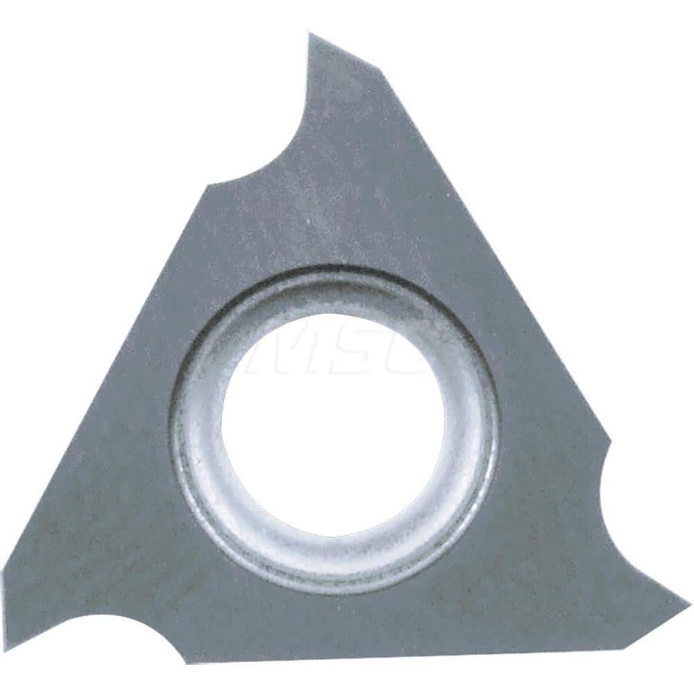 Grooving Insert: GBF32 GW15, Solid Carbide Co & WC Finish, Left Hand, 1.2 mm Cutting Width, 2 mm Max Depth, Series GBF