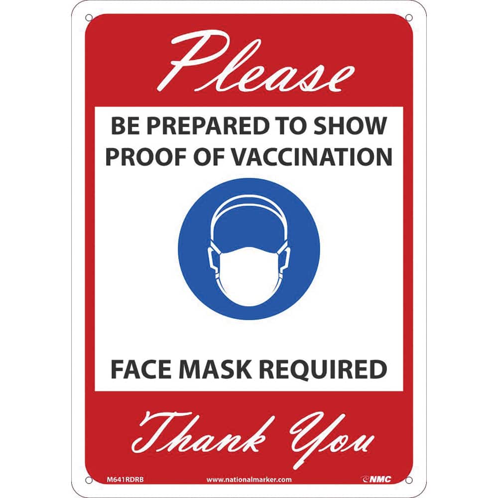 NMC - Safety Signs Message Type: COVID-19 Message or Graphic: Message & Graphic - Exact Tool & Supply