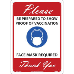 NMC - Safety Signs Message Type: COVID-19 Message or Graphic: Message & Graphic - Exact Tool & Supply