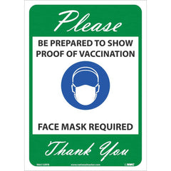 NMC - Safety Signs Message Type: COVID-19 Message or Graphic: Message & Graphic - Exact Tool & Supply