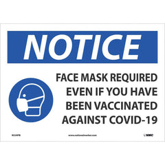 NMC - Safety Signs Message Type: COVID-19 Message or Graphic: Message & Graphic - Exact Tool & Supply