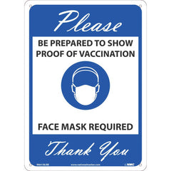NMC - Safety Signs Message Type: COVID-19 Message or Graphic: Message & Graphic - Exact Tool & Supply