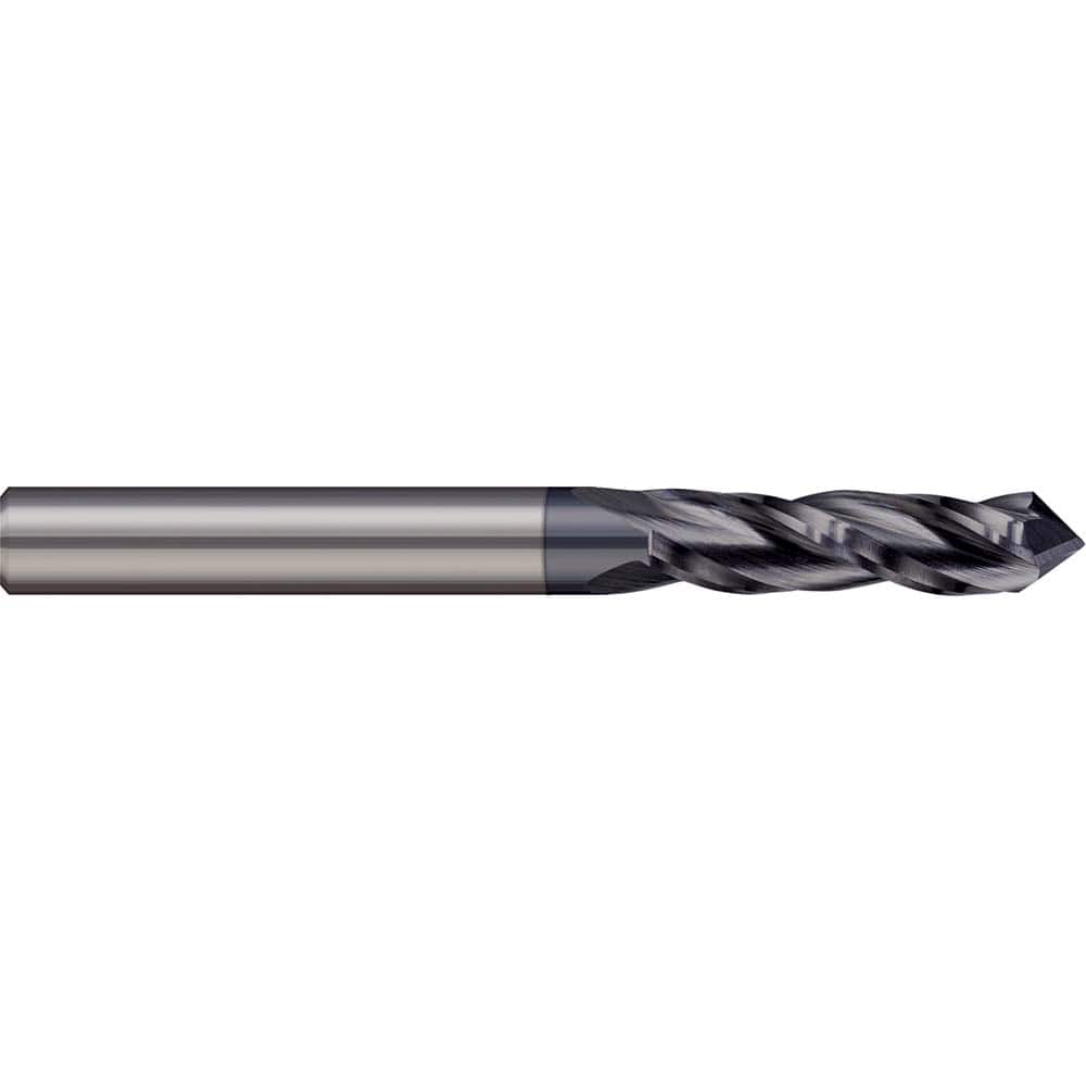Harvey Tool - Drill Mills; Material: Solid Carbide ; Mill Diameter (Inch): 3/16 ; Mill Diameter (Decimal Inch): 0.1875 ; Shank Diameter (Inch): 3/16 ; Shank Diameter (Decimal Inch): 0.1875 ; Length of Cut (Inch): 5/8 - Exact Tool & Supply