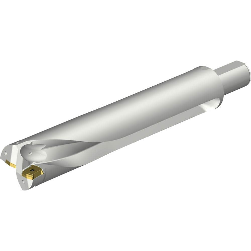 Sandvik Coromant - Indexable Insert Drills; Drill Style: DS20 ; Drill Diameter (Inch): 2.5 ; Maximum Drill Depth (Decimal Inch): 12.5626 ; Shank Type: Straight ; Shank Diameter (Inch): 1.5 ; Cutting Direction: Right Hand - Exact Tool & Supply