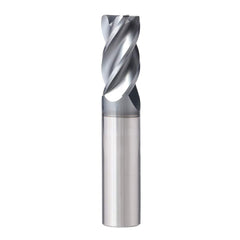 Supermill - Corner Radius & Corner Chamfer End Mills; Mill Diameter (Inch): 3/4 ; Mill Diameter (Decimal Inch): 0.7500 ; End Type: Corner Radius ; Corner Radius (Decimal Inch): 0.1250 ; Number of Flutes: 4 ; Material: Solid Carbide - Exact Tool & Supply