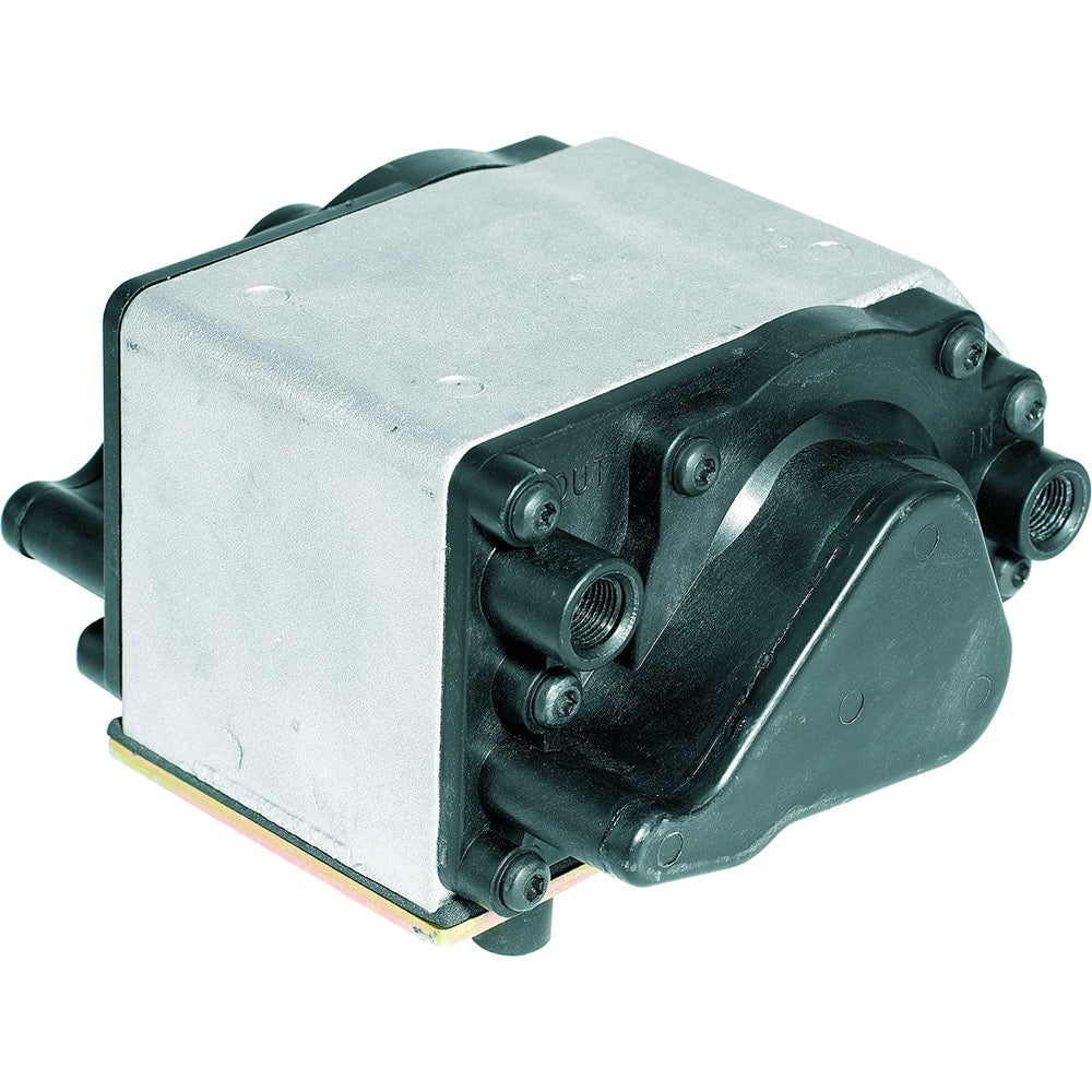 Thomas - Diaphragm-Type Vacuum Pumps Voltage: 115 VAC Compressor Type: Diaphragm Compressor and Vacuum Pump - Exact Tool & Supply