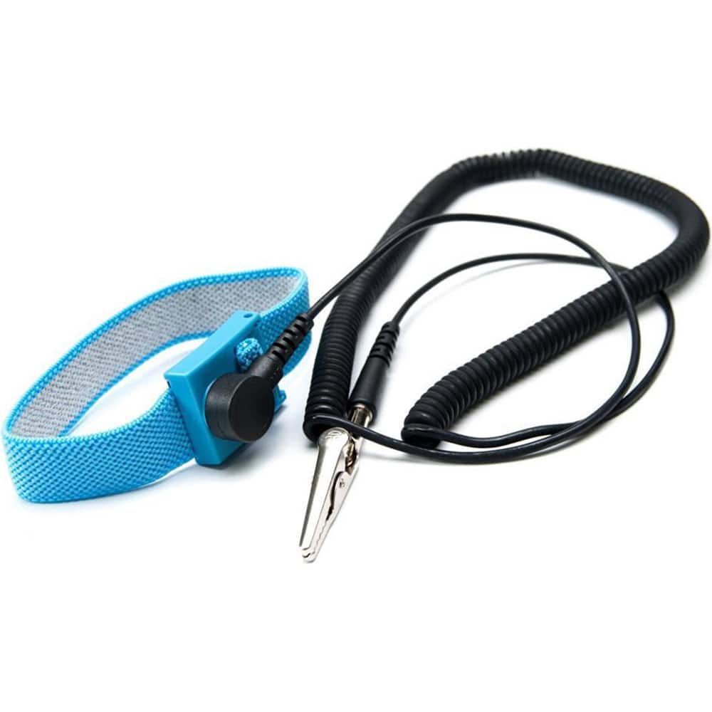 Bertech - Grounding Wrist Straps Includes Grounding Cord: No Grounding Cord Length (Feet): 12.00 - Exact Tool & Supply