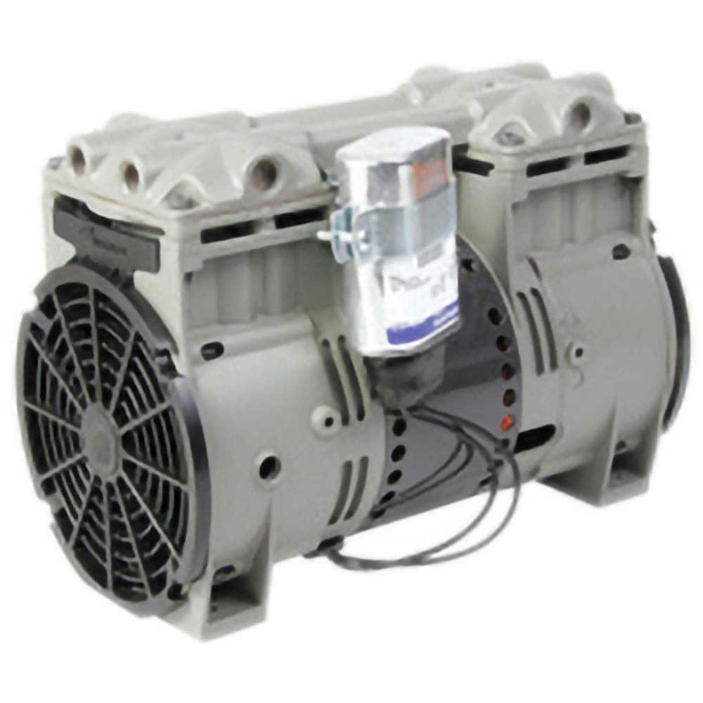 Thomas - Piston-Type Vacuum Pumps Type: Vacuum Voltage: 115 VAC - Exact Tool & Supply