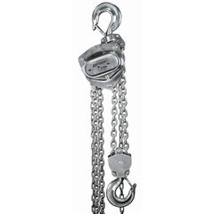 OZ Lifting Products - Manual Hoists-Chain, Rope & Strap Type: Hand Chain Hoist Lifting Material: Chain - Exact Tool & Supply