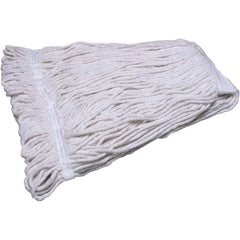 Ability One - Wet Mop Heads & Pads; Style: Loop End ; Material: Yarn ; Approximate Weight (oz.): 22 ; Mop Color: Natural ; Headband Size (Inch): 1-1/4 ; Connection Type: Clamp Jaw - Exact Tool & Supply