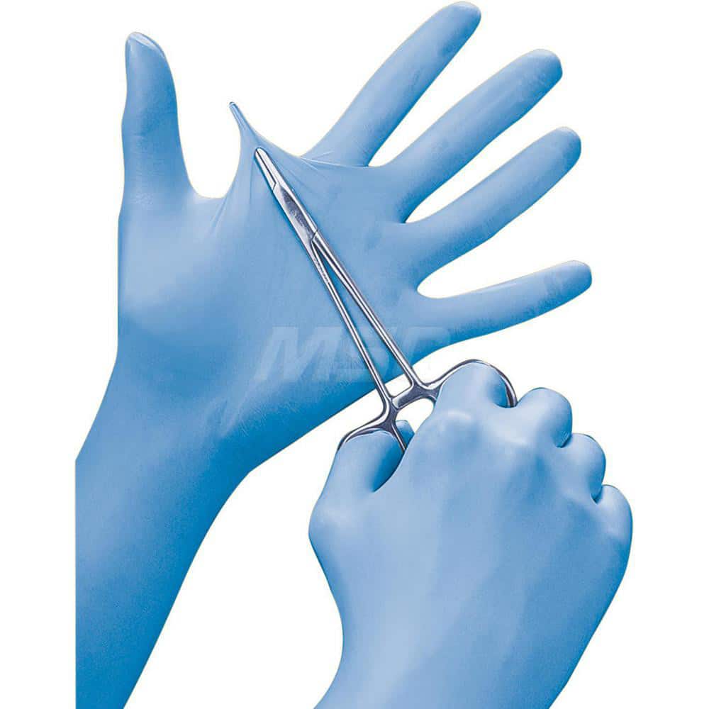 Ability One - Disposable/Single Use Gloves; Powder Style: Powder Free ; Material: Nitrile ; Thickness (mil): 5 ; Finish: Smooth ; Grade: Industrial ; FDA Approved: FDA Approved - Exact Tool & Supply