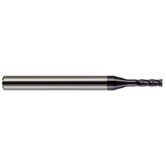 Harvey Tool - Square End Mills; Mill Diameter (Decimal Inch): 0.0600 ; Length of Cut (Decimal Inch): 0.1800 ; Material: Solid Carbide ; Finish/Coating: AlTiN ; Shank Diameter (Inch): 1/8 ; Single or Double End: Single - Exact Tool & Supply