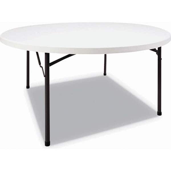 ALERA - Folding Tables Type: Folding & Utility Tables Diameter (Inch): 60 - Exact Tool & Supply
