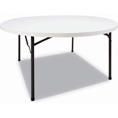 ALERA - Folding Tables Type: Folding & Utility Tables Diameter (Inch): 60 - Exact Tool & Supply