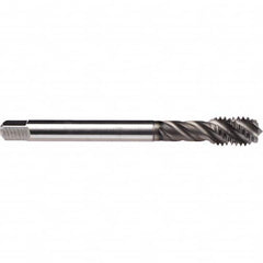 Emuge - 1-3/8-6 UNC 5 Flute 2B Modified Bottoming Fast Spiral Flute Tap - Exact Tool & Supply