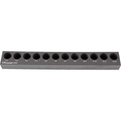 Rego-Fix - Collet Racks & Trays Compatible Collet Series: ER40 Number of Collets Held: 14 - Exact Tool & Supply