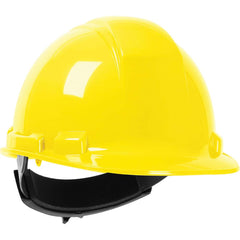 PRO-SAFE - ANSI Type I Class E & G 4-Point Ratchet Hard Hat - Exact Tool & Supply