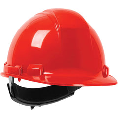 PRO-SAFE - ANSI Type I Class E & G 4-Point Ratchet Hard Hat - Exact Tool & Supply