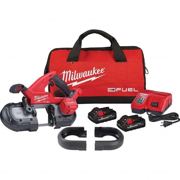 Milwaukee Tool - Cordless Portable Bandsaws Voltage: 18 Battery Chemistry: Lithium-Ion - Exact Tool & Supply