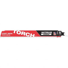 Milwaukee Tool - Reciprocating Saw Blades Blade Material: Carbide Blade Length (Inch): 9 - Exact Tool & Supply