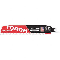 Milwaukee Tool - Reciprocating Saw Blades Blade Material: Carbide Blade Length (Inch): 6 - Exact Tool & Supply