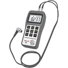 Starrett - Electronic Thickness Gages Minimum Measurement (Decimal Inch): 0.0000 Maximum Measurement (Inch): 3-1/2 - Exact Tool & Supply