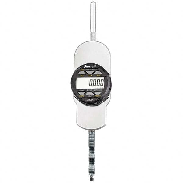 Starrett - Electronic Test Indicators Resolution (Decimal Inch): 0.00005 Minimum Measurement (Decimal Inch): 0.0000 - Exact Tool & Supply